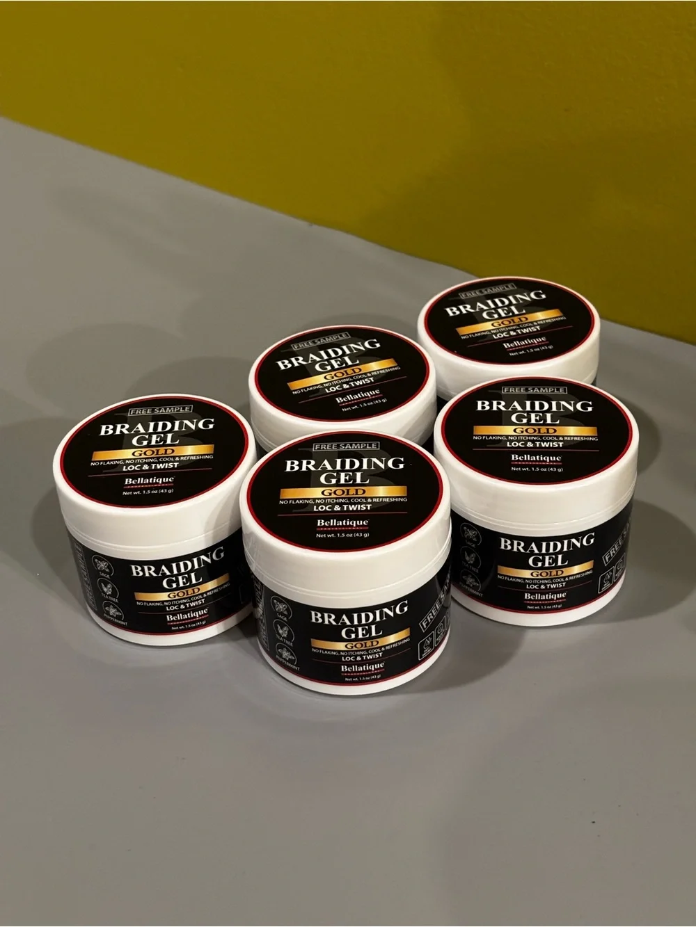 5 Braiding Gel Gold